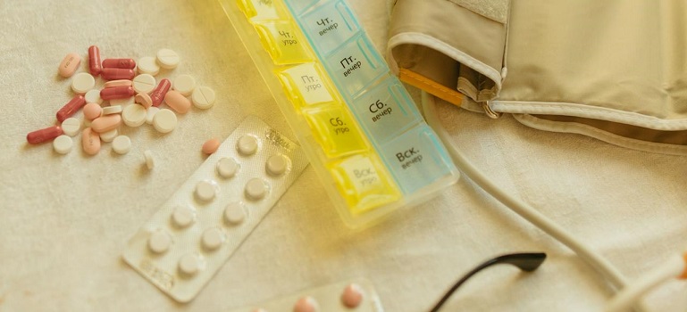 medications in their packages