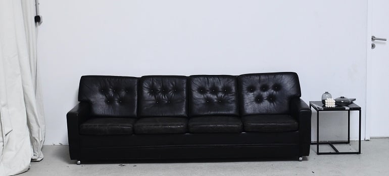 a large sofa 