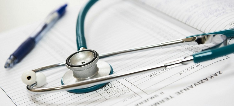 a stethoscope
