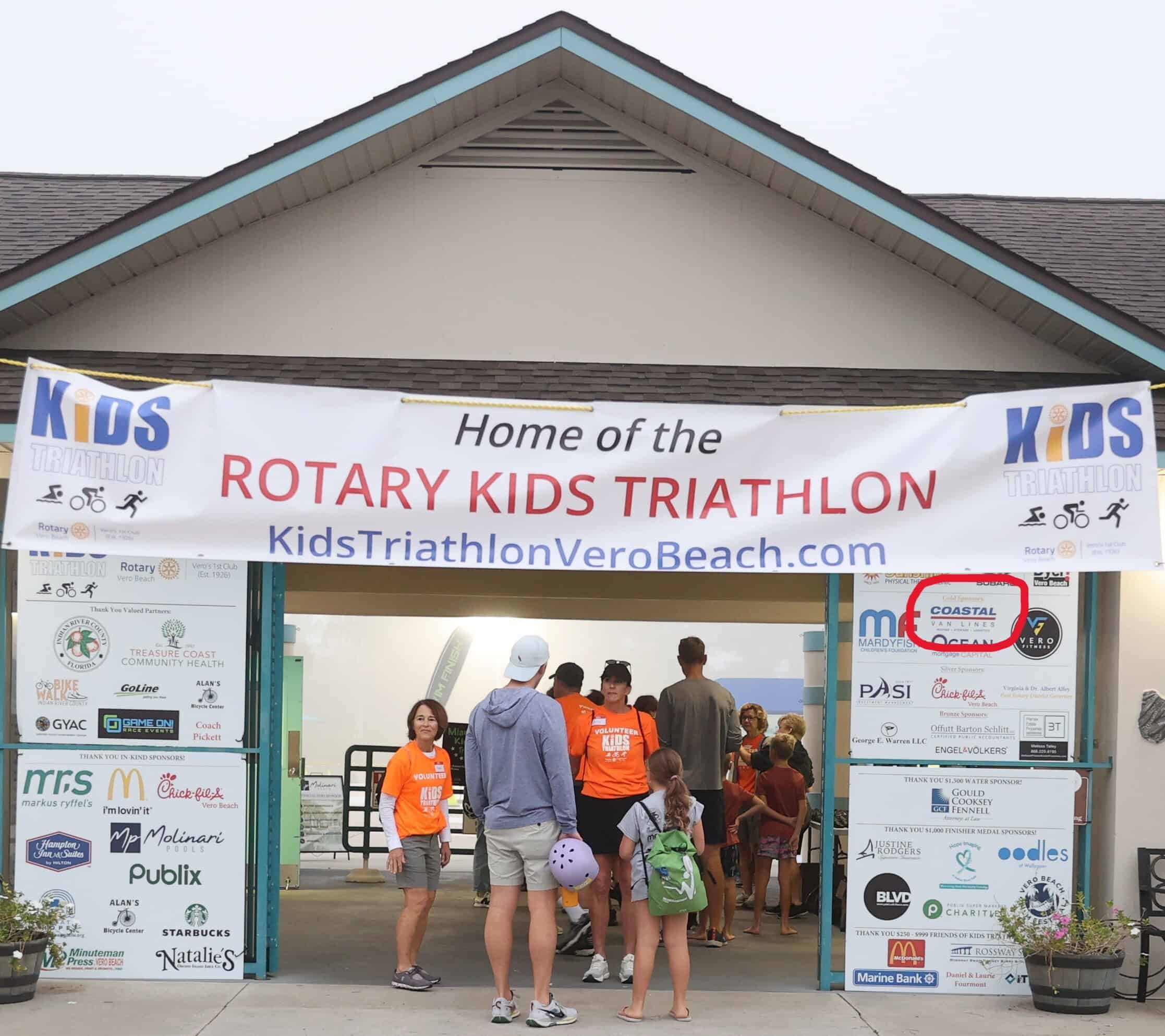 Celebrating Community: Coastal Van Lines Supports the Rotary Kids Triathlon Event